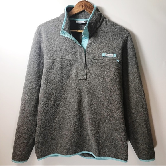Columbia Sweaters - COLUMBIA PFG Harborside Snap Pullover Fleece